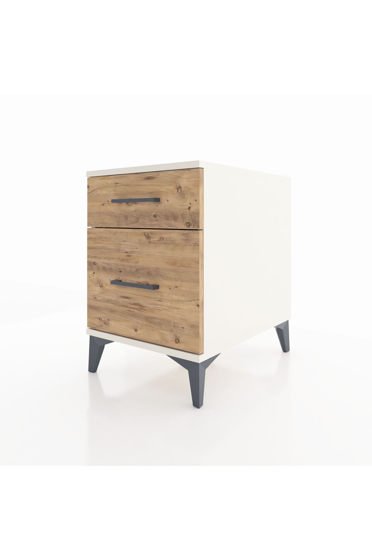 Kronos Komodin Tek Çekmeceli 44x59x64 Aytaşı-Çam