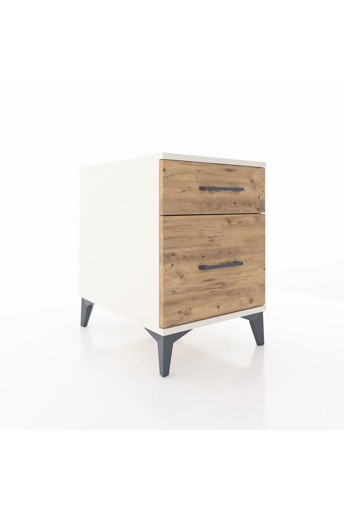 Kronos Komodin Tek Çekmeceli 44x59x64 Aytaşı-Çam