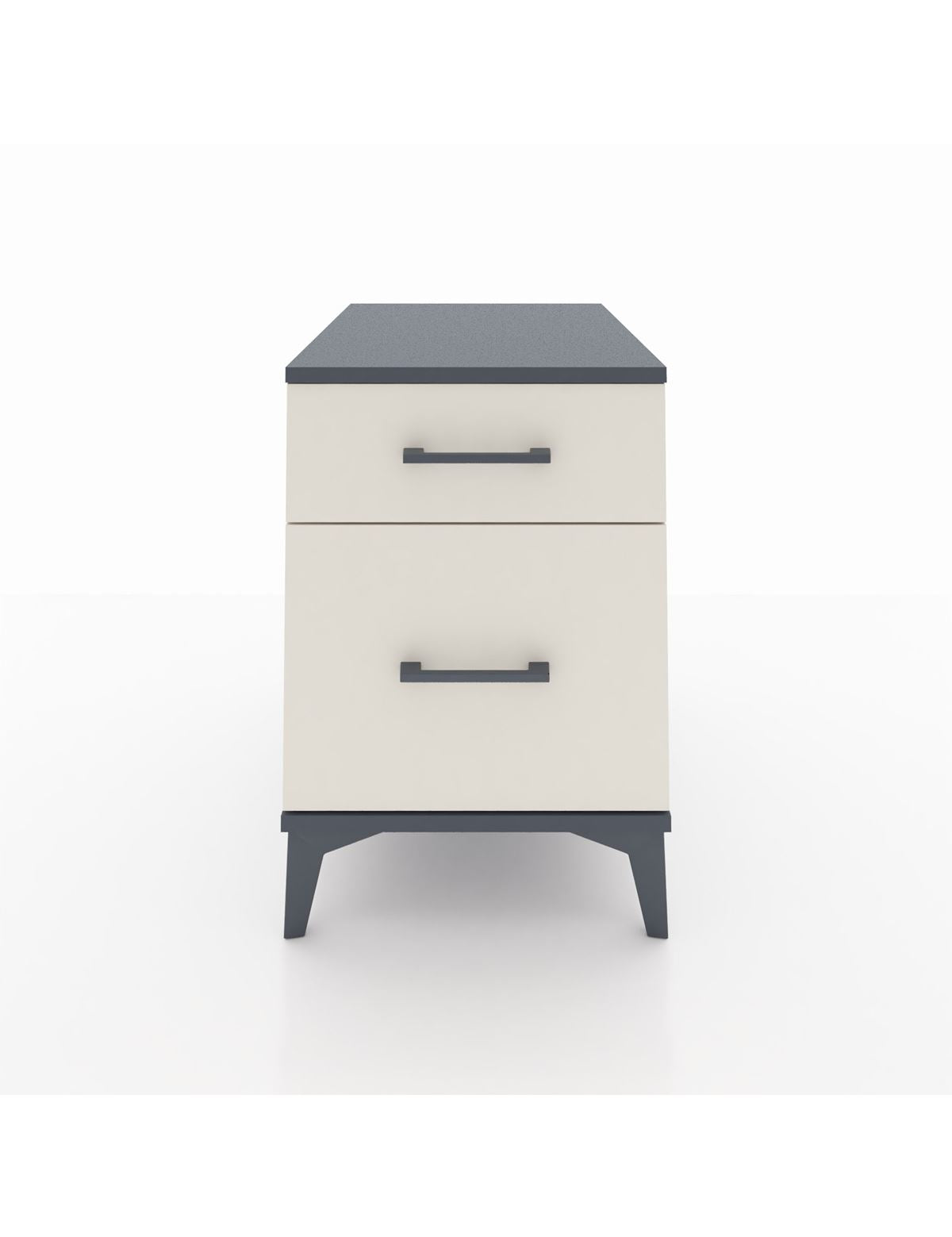 Kronos Komodin Tek Çekmeceli 44x59x64 Antrasit-Aytaşı