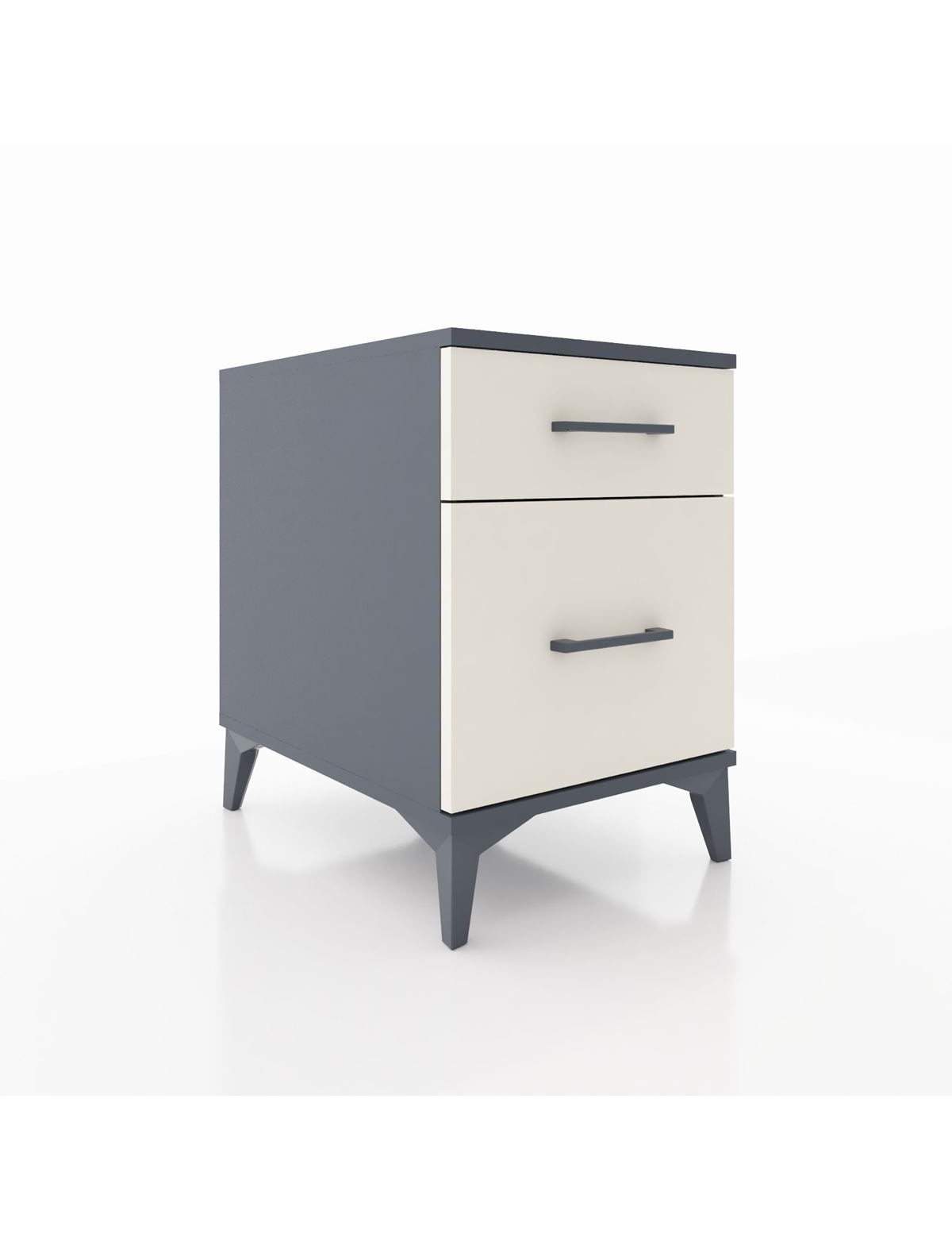 Kronos Komodin Tek Çekmeceli 44x59x64 Antrasit-Aytaşı