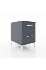 Kronos Komodin Tek Çekmeceli 44x59x64 Antrasit-Antrasit
