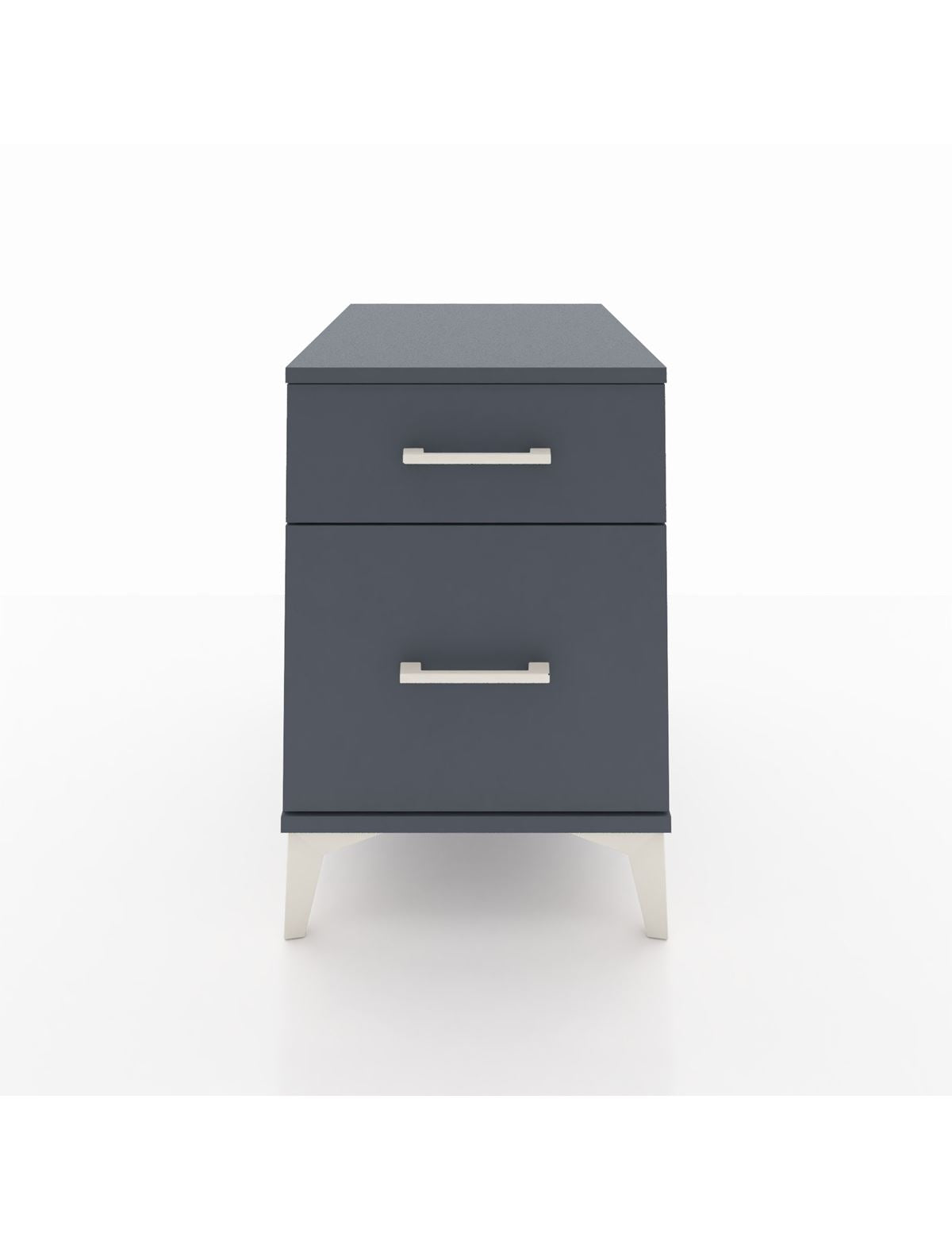 Kronos Komodin Tek Çekmeceli 44x59x64 Antrasit-Antrasit