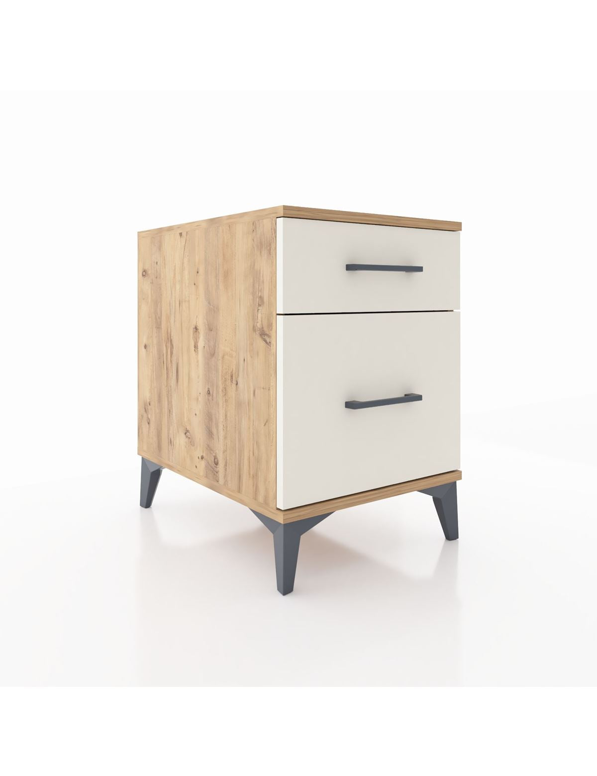 Kronos Komodin Tek Çekmeceli 44x59x64 Çam-Aytaşı