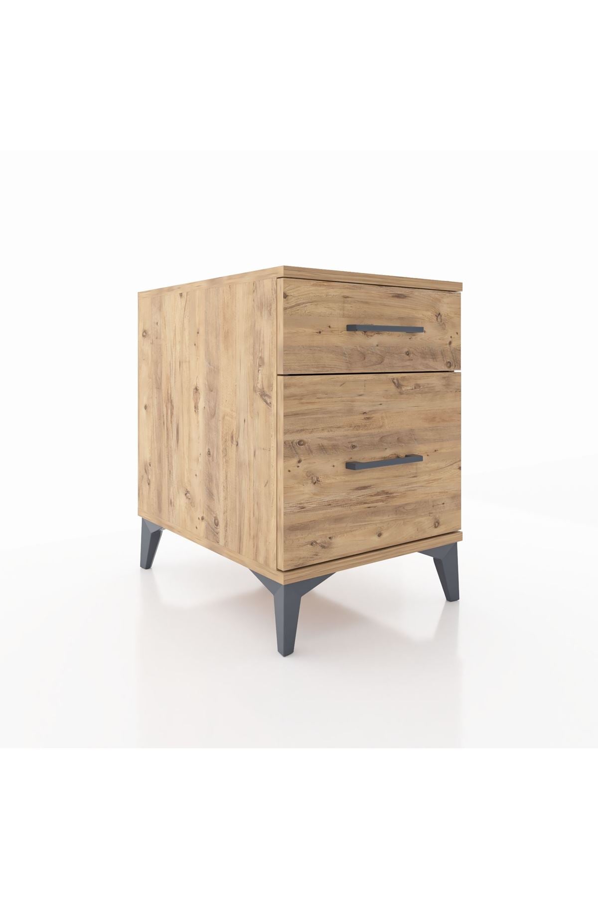 Kronos Komodin Tek Çekmeceli 44x59x64 Çam-Çam