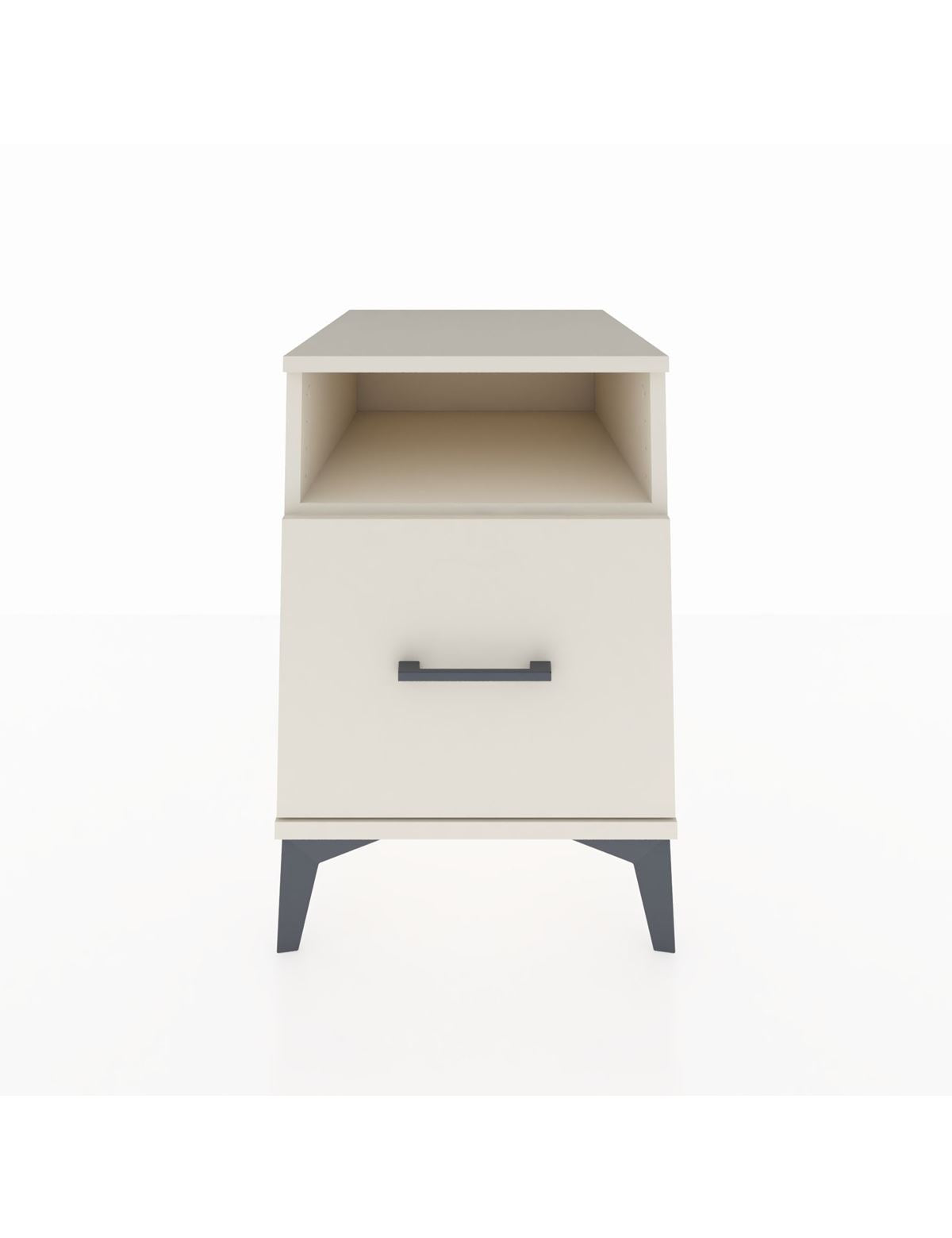 Kronos Komodin Tek Raflı Tek Çekmeceli 44x59x64 Aytaşı-Aytaşı