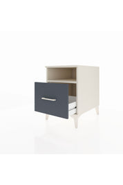 Kronos Komodin Tek Raflı Tek Çekmeceli 44x59x64 Aytaşı-Antrasit