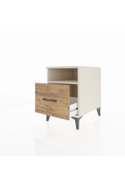 Kronos Komodin Tek Raflı Tek Çekmeceli 44x59x64 Aytaşı-Çam