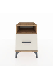 Kronos Komodin Tek Raflı Tek Çekmeceli 44x59x64 Çam-Aytaşı