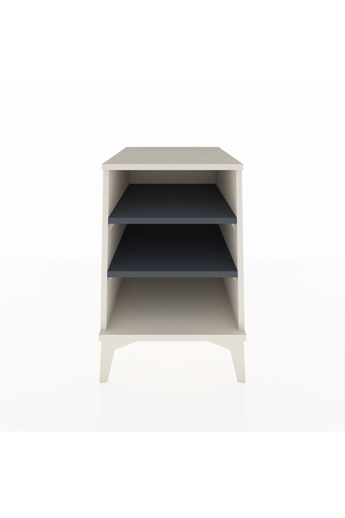 Kronos Komodin 2 Raflı 44x59x64 Aytaşı-Antrasit