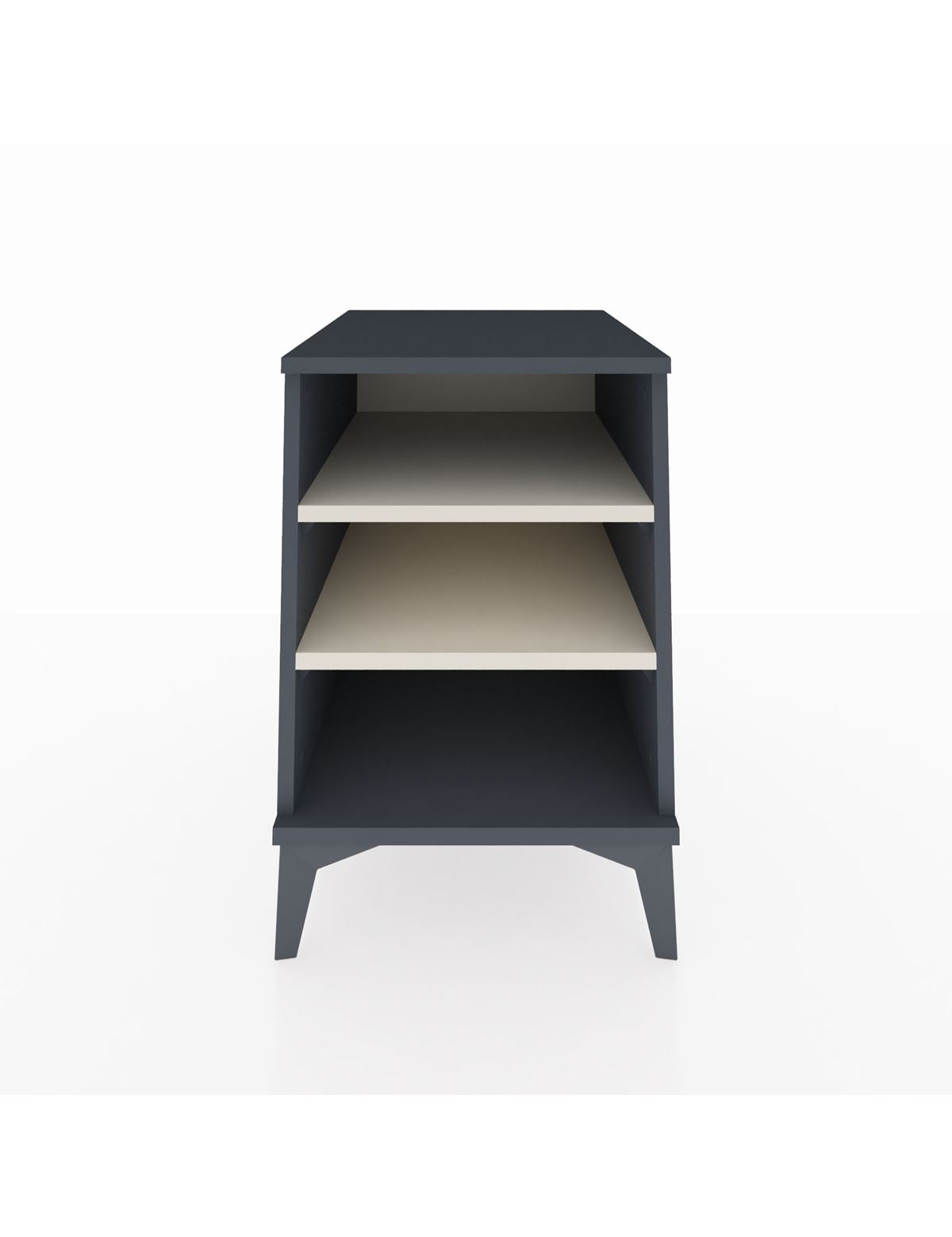 Kronos Komodin 2 Raflı 44x59x64 Antrasit-Aytaşı