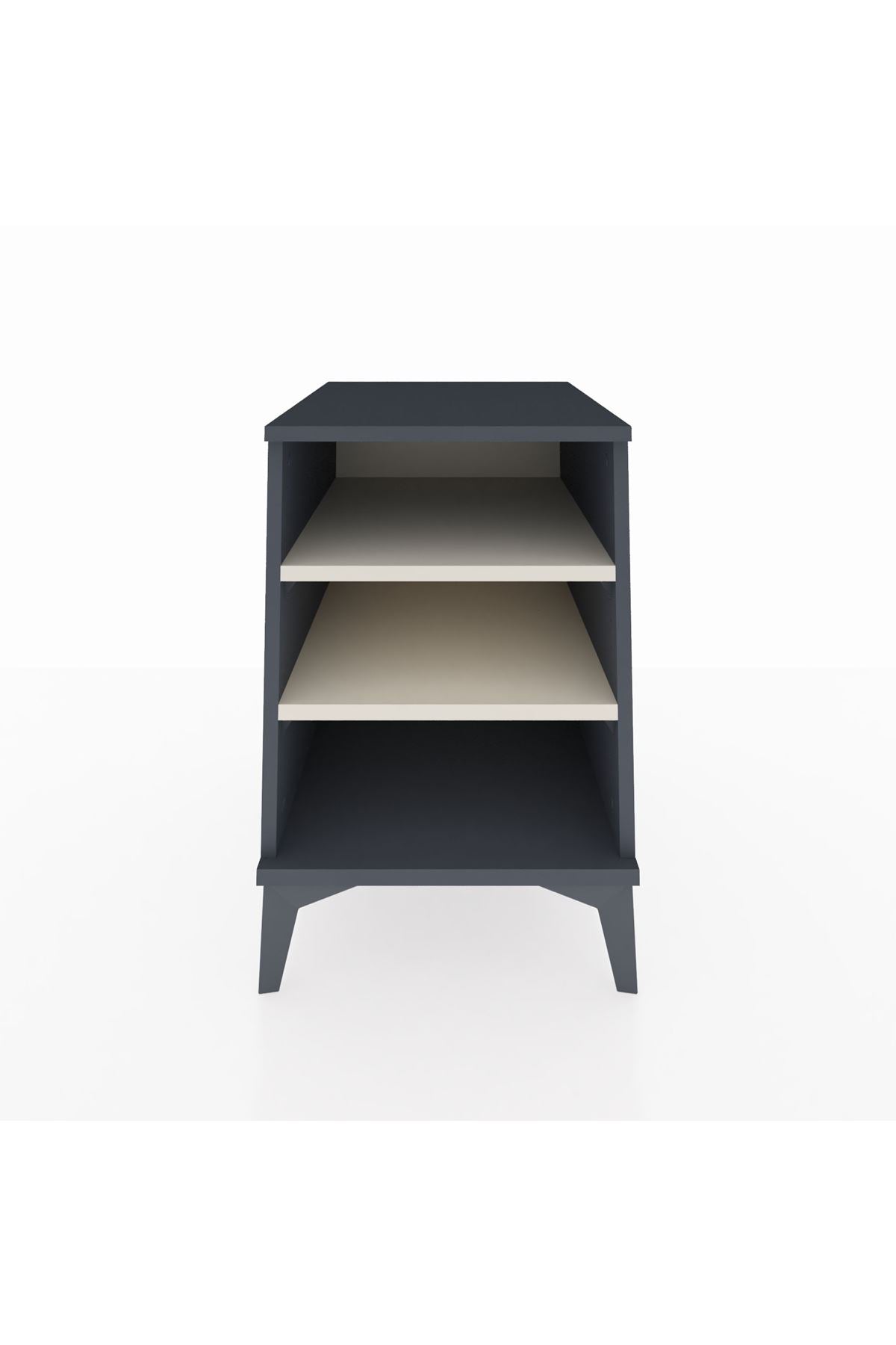 Kronos Komodin 2 Raflı 44x59x64 Antrasit-Aytaşı