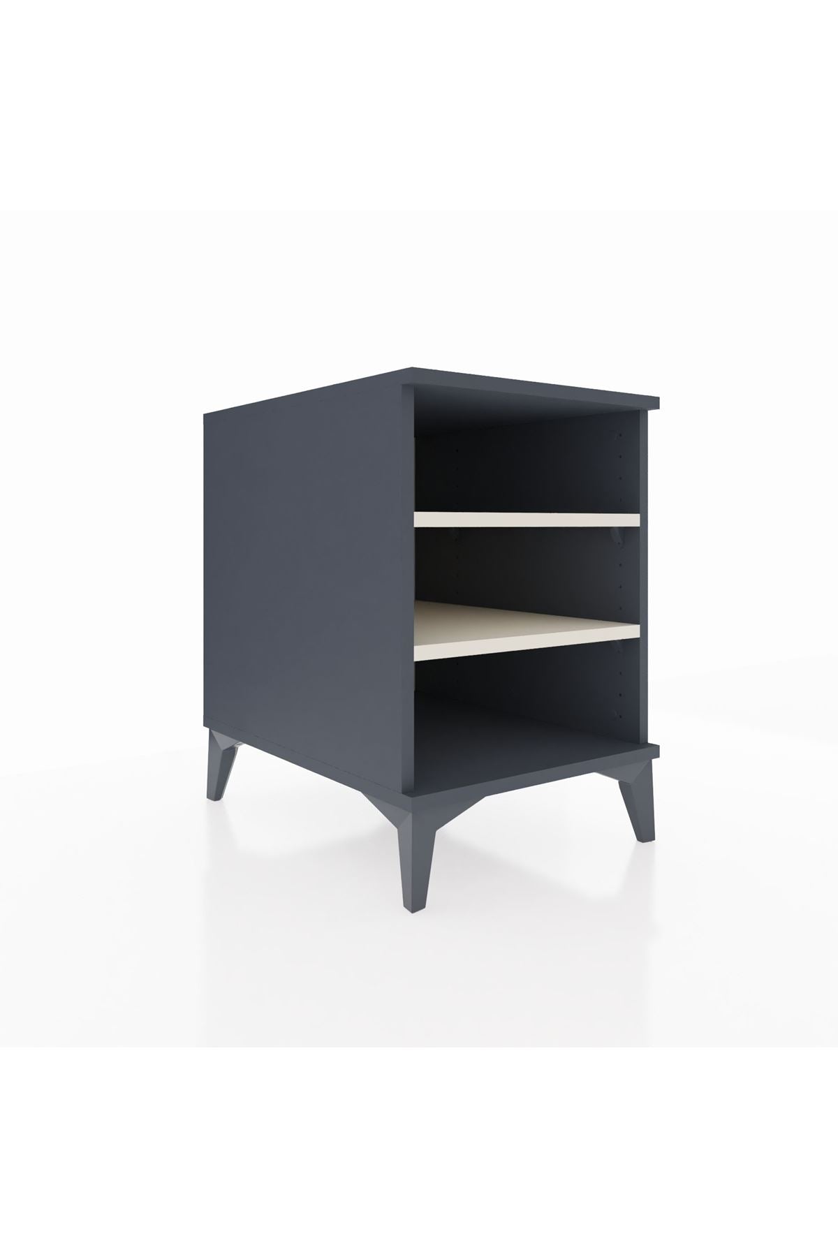 Kronos Komodin 2 Raflı 44x59x64 Antrasit-Aytaşı