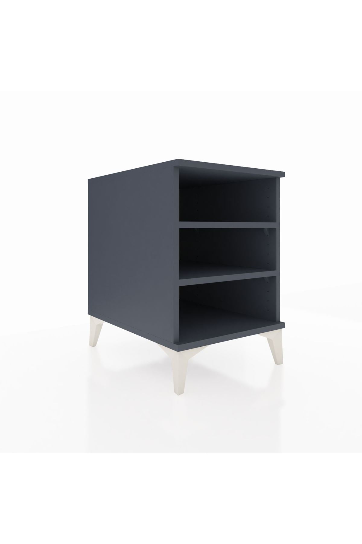 Kronos Komodin 2 Raflı 44x59x64 Antrasit-Antrasit