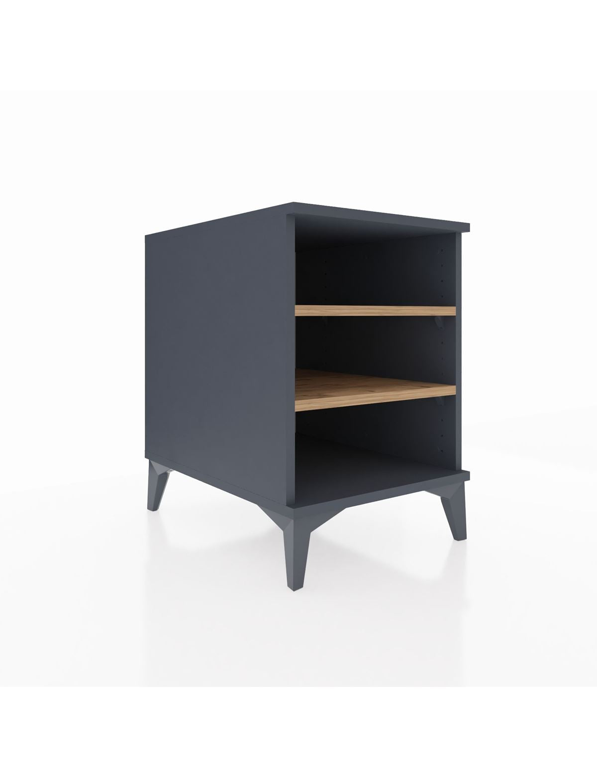 Kronos Komodin 2 Raflı 44x59x64 Antrasit-Çam