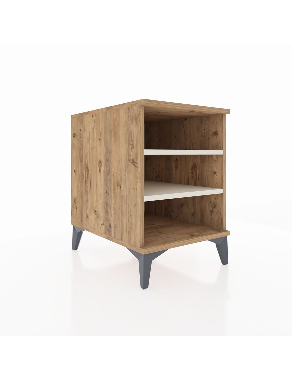 Kronos Komodin 2 Raflı 44x59x64 Çam-Aytaşı