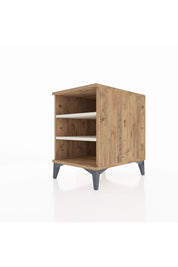 Kronos Komodin 2 Raflı 44x59x64 Çam-Aytaşı