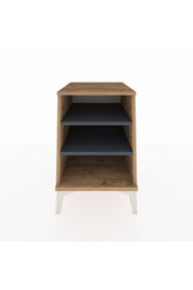 Kronos Komodin 2 Raflı 44x59x64 Çam-Antrasit