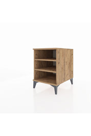 Kronos Komodin 2 Raflı 44x59x64 Çam-Çam