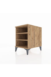 Kronos Komodin 2 Raflı 44x59x64 Çam-Çam