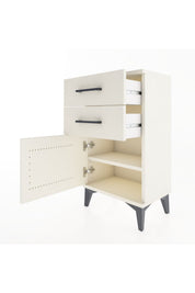 Arges Komodin 2 Raflı Tek Kapaklı 44x30x80 - S08M001V1A