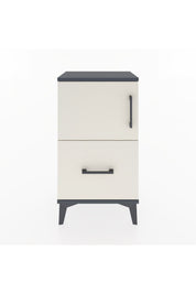 Arges Komodin Tek Raflı Tek Çekmeceli Tek Kapaklı 44x30x80 - S08M007V4A