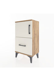 Arges Komodin Tek Raflı Tek Çekmeceli Tek Kapaklı 44x30x80 - S08M007V7A