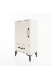 Arges Komodin 2 Raflı Tek Çekmeceli Tek Kapaklı 44x30x80 - S08M008V1A
