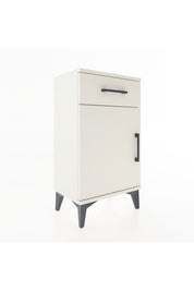 Arges Komodin 2 Raflı Tek Çekmeceli Tek Kapaklı 44x30x80 - S08M009V1A