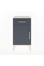 Arges Komodin 2 Raflı Tek Çekmeceli Tek Kapaklı 44x30x80 - S08M009V2A