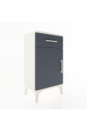 Arges Komodin 2 Raflı Tek Çekmeceli Tek Kapaklı 44x30x80 - S08M009V2A