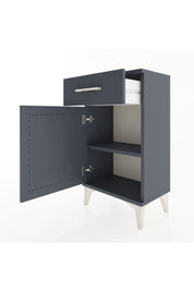 Arges Komodin 2 Raflı Tek Çekmeceli Tek Kapaklı 44x30x80 - S08M009V5A