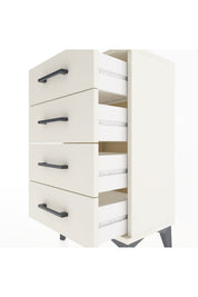 Arges Komodin 2 Raflı Tek Kapaklı 44x30x80 - S08M011V1A