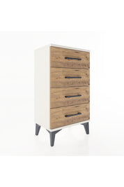 Arges Komodin 2 Raflı Tek Kapaklı 44x30x80 - S08M011V3A