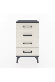 Arges Komodin 2 Raflı Tek Kapaklı 44x30x80 - S08M011V4A