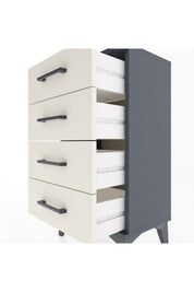 Arges Komodin 2 Raflı Tek Kapaklı 44x30x80 - S08M011V4A