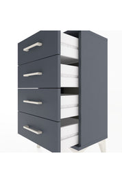 Arges Komodin 2 Raflı Tek Kapaklı 44x30x80 - S08M011V5A