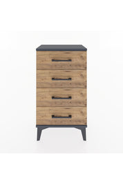 Arges Komodin 2 Raflı Tek Kapaklı 44x30x80 - S08M011V6A