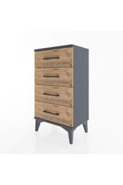 Arges Komodin 2 Raflı Tek Kapaklı 44x30x80 - S08M011V6A