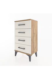 Arges Komodin 2 Raflı Tek Kapaklı 44x30x80 - S08M011V7A