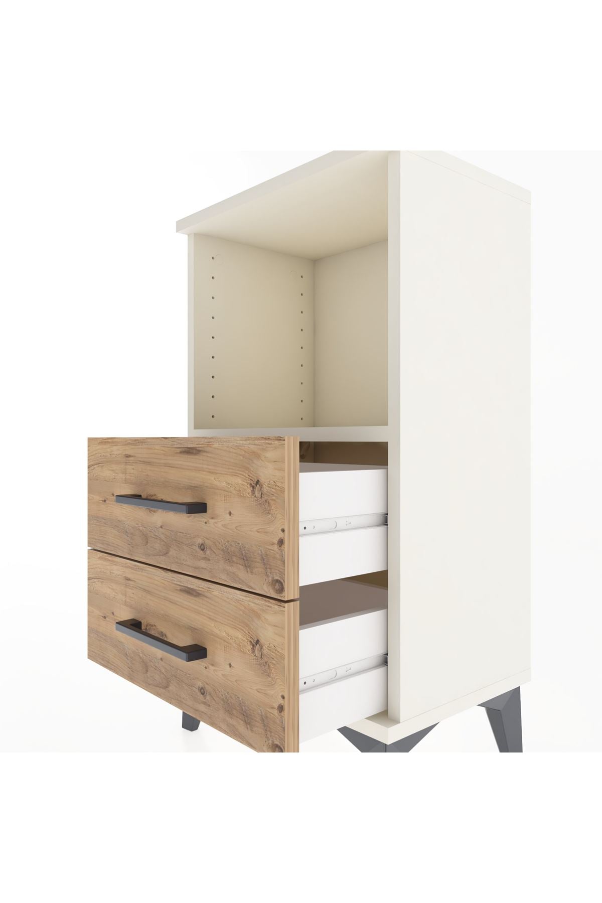 Arges Komodin 2 Çekmeceli 44x30x80 - S08M013V3A