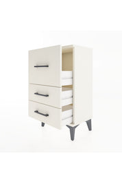 Arges Komodin Tek Raflı 2 Çekmeceli 44x30x80 - S08M014V1A