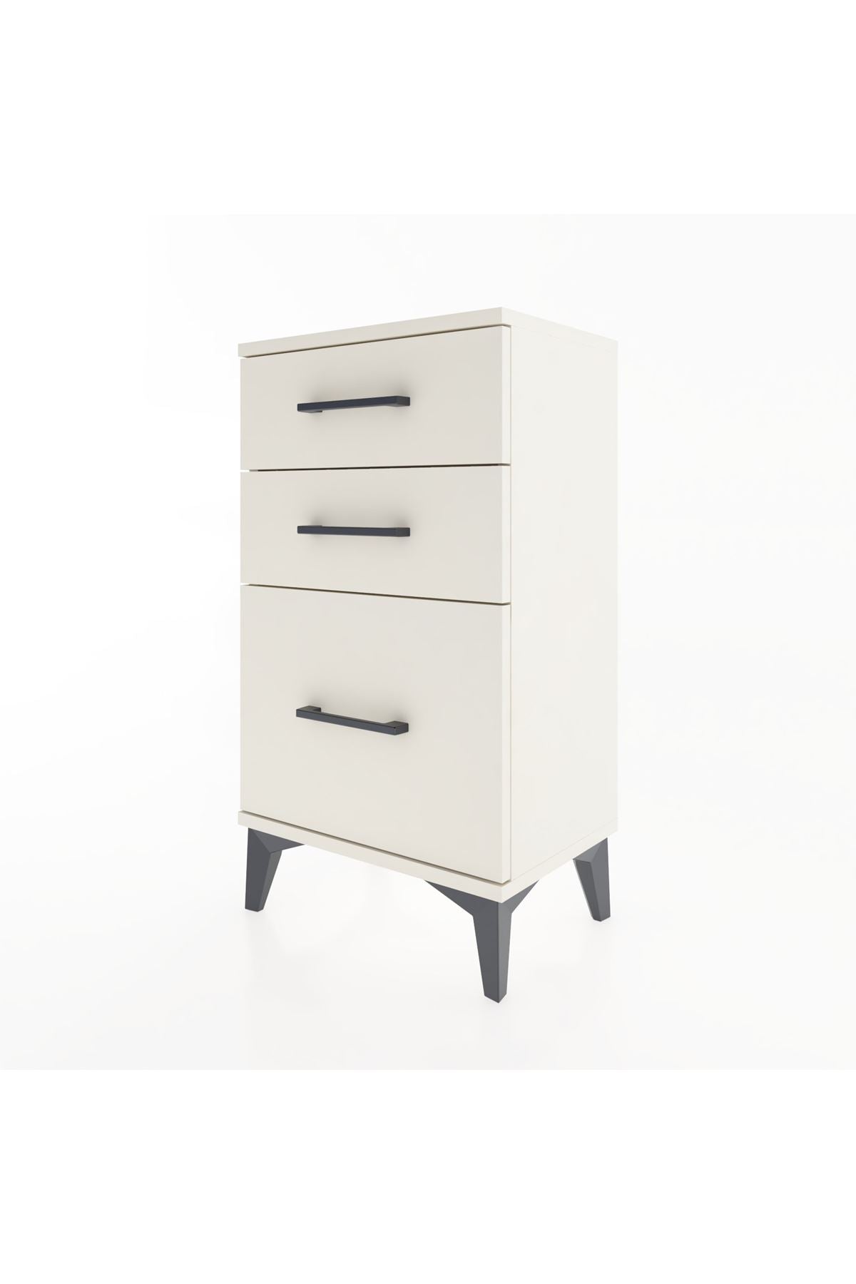 Arges Komodin 3 Çekmeceli 44x30x80 - S08M015V1A