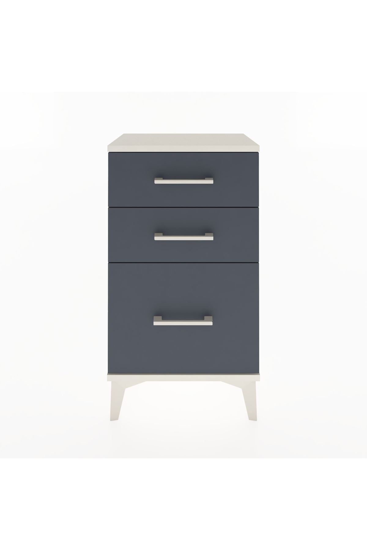 Arges Komodin 3 Çekmeceli 44x30x80 - S08M015V2A