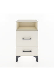 Arges Komodin Tek Raflı 2 Çekmeceli 44x30x80 - S08M017V1A