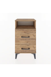 Arges Komodin Tek Raflı 2 Çekmeceli 44x30x80 - S08M017V9A