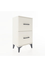 Arges Komodin Tek Raflı 2 Çekmeceli 44x30x80 - S08M018V1A