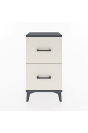 Arges Komodin Tek Raflı 2 Çekmeceli 44x30x80 - S08M018V4A