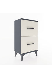 Arges Komodin Tek Raflı 2 Çekmeceli 44x30x80 - S08M018V4A