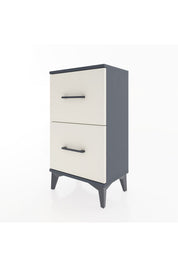 Arges Komodin Tek Raflı 2 Çekmeceli 44x30x80 - S08M018V4A