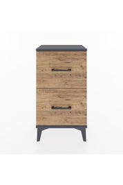Arges Komodin Tek Raflı 2 Çekmeceli 44x30x80 - S08M018V6A